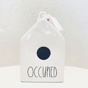 Rae Dunn Occupied Birdhouse NWT